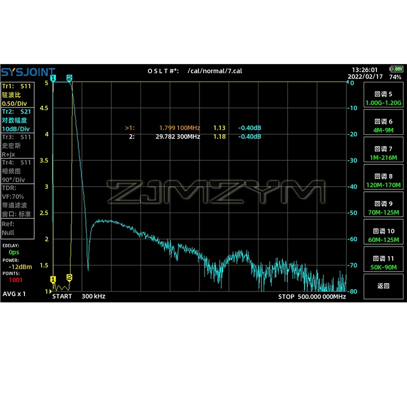 1.5-30 MHz Bandpass Filter 100W Shortwave Bandpass Filter M Female BPF Bandpass Filter Improves Anti-interference Ability