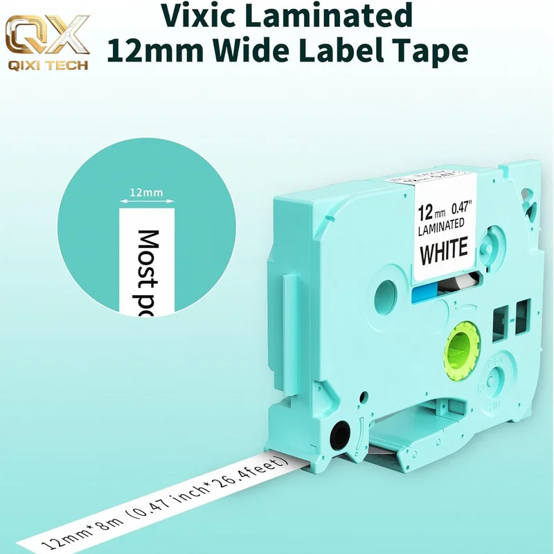 EnglishE1000PRO/P3200Label ribbon12mmPrinting paper, consumables, ribbon, printer labels