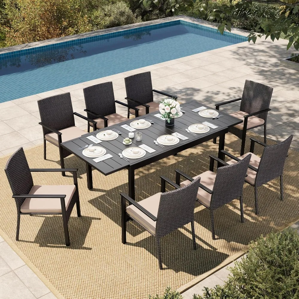 9 Pieces Patio Dini… - image