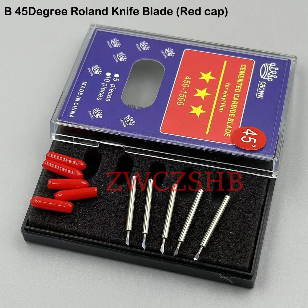 10PCS Roland Schneiden Plotter Messer Klinge 30/45/60 Grad Hartmetall Klinge Für Roland XC540 SP540 VP300 VP540 VS420 BN20 – Detail 14