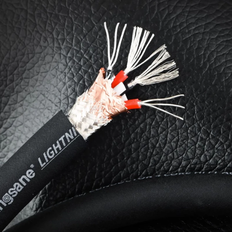 

Высококачественная Hi-Fi аудиолиния из чистого серебра 1,6 мм2 DIY USB RCA XLR сбалансированный кабель оптовый провод