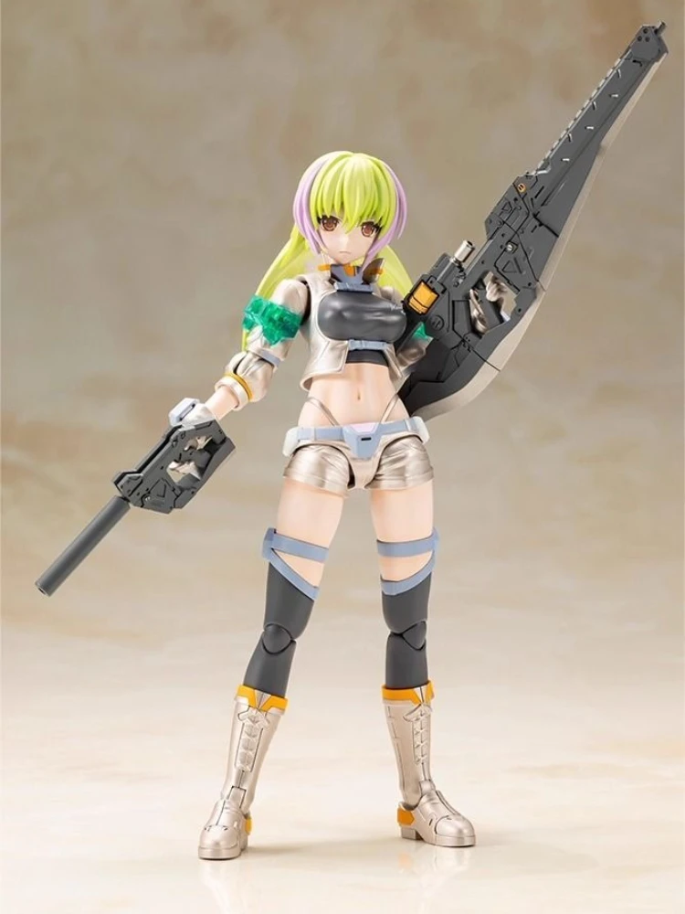 منزل عيد الميلاد ما قبل البيع FAG FG186 Mecha Girl Mecha Girl، القيادة الذئب تسعة الزمرد، نموذج مجمع، دمية متحركة #3