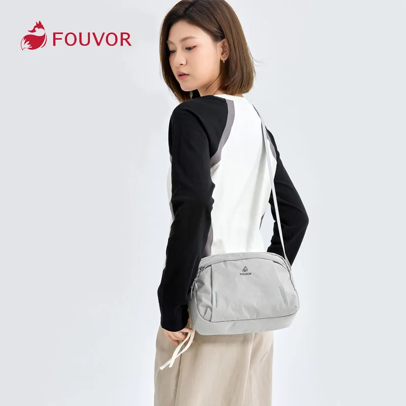 Fouvor Small Women's Shoulder Bag 2026 Fashion Lightweight Crossbody Bag Elegant Adjustable Shoulder Straps Female Bags 3073-07