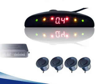 Reversing Sensors Parking Radar Detector LED Display System Backup Monitor Detector Assistant