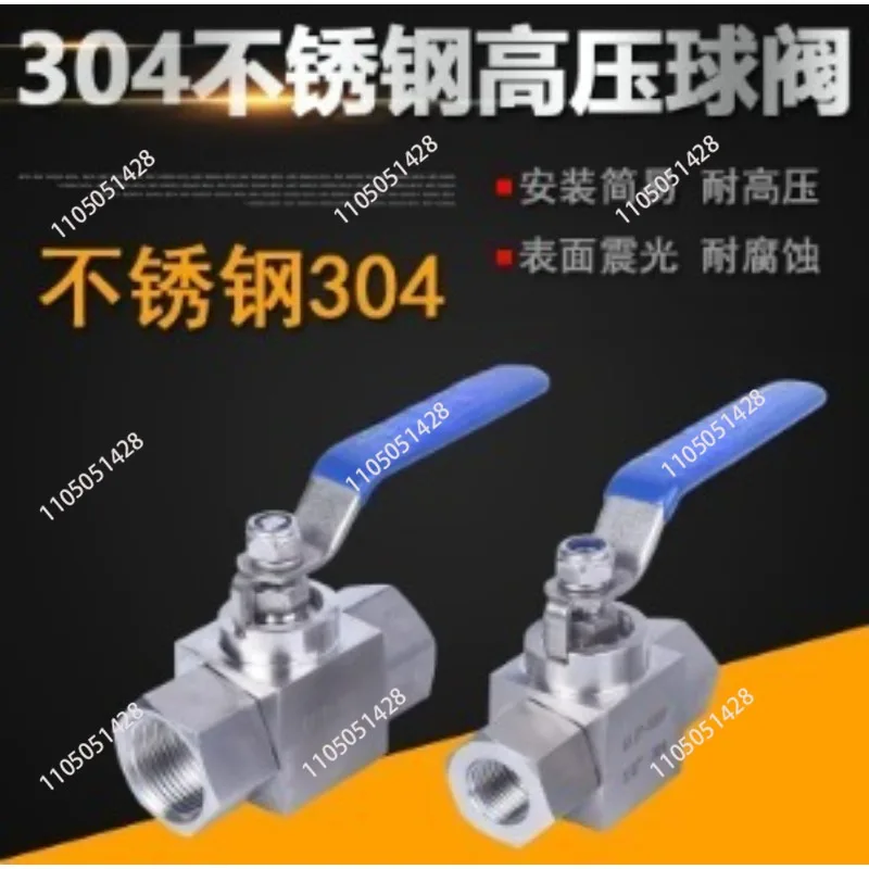 Steel Globe Valve High Pressure Internal Thread 1/4 