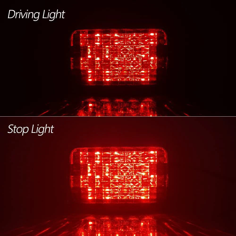 Motorcycle LED Taillight Brake Light 12V Retro Rear Light Running Light for Yamaha BANSHEE BLASTER BREEZE WARRIOR GRIZZLY KODIAK