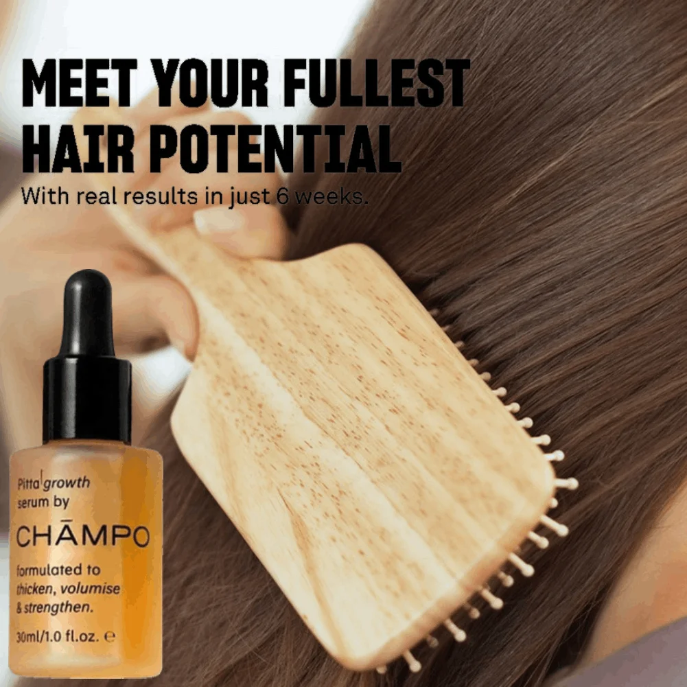 CHAMPO Hair Fast Growth Serum Anti Hair Loss Prevent Baldness Scalp Cure Nourish Strong Roots Enhance Hair Resilience Essence Oi