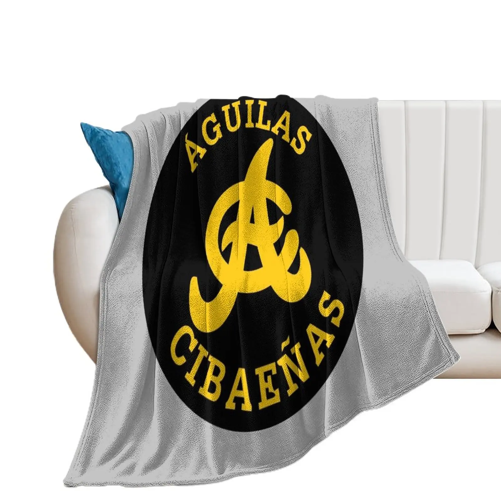 Aguilas Cibae?as Jersey Throw Blanket Sofas Cute for winter warm winter Blankets