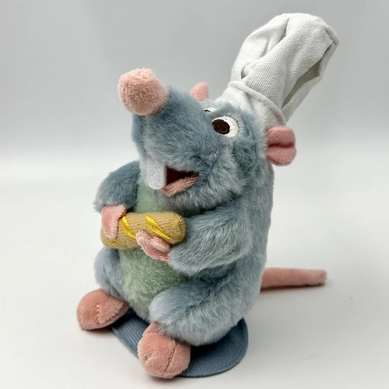 Anime Ratatouille Chef Remy Magnetic Plush Toy Room Decora Doll Kid Shoulder Plush Doll Decoration Headband Toys Birthday Gifts view 6