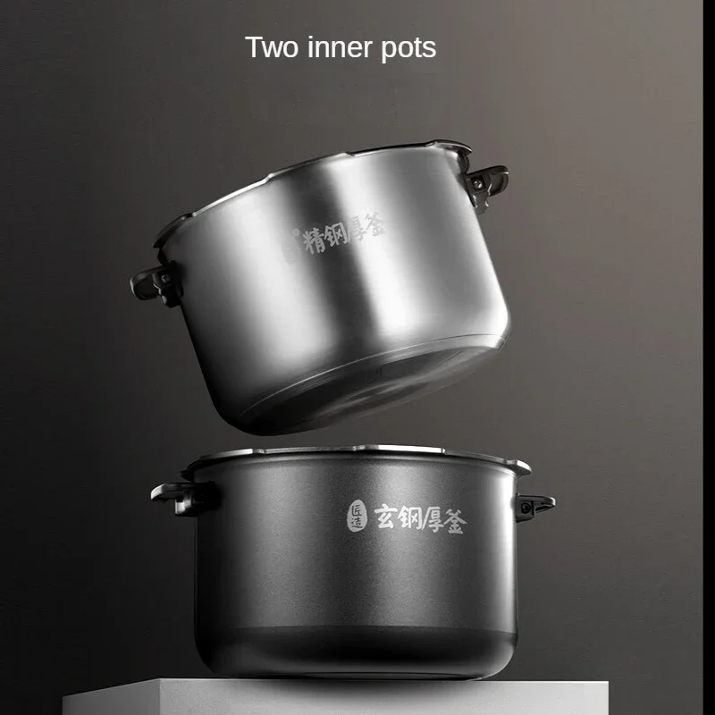 ميديا منخفضة الدهون سلسلة طنجرة الضغط ذكي IH التدفئة 5L جهاز طهي الأرز غير عصا متعدد الأواني الداخلية لمدة 3-6 أشخاص