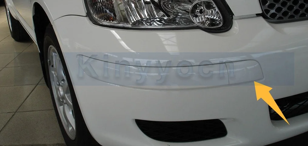 Paraurti anteriore Lato destro Gancio di traino Copertura per Toyota VITZ 2003-2007 Paraurti Traino Eye Trim Cap Copertura