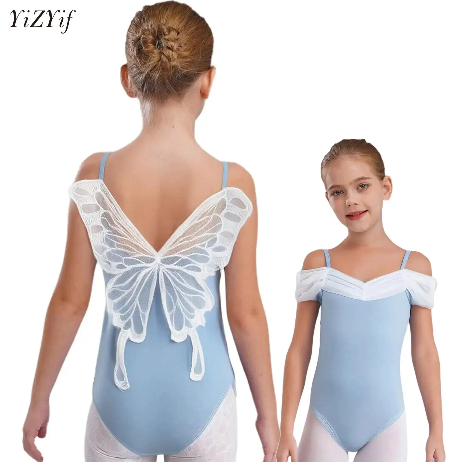 

Girls Ballet Jersey Dance Clothes Camisole Training Dance Practice Bodysuit Ballet Gymnastics Performance Costume Leotard