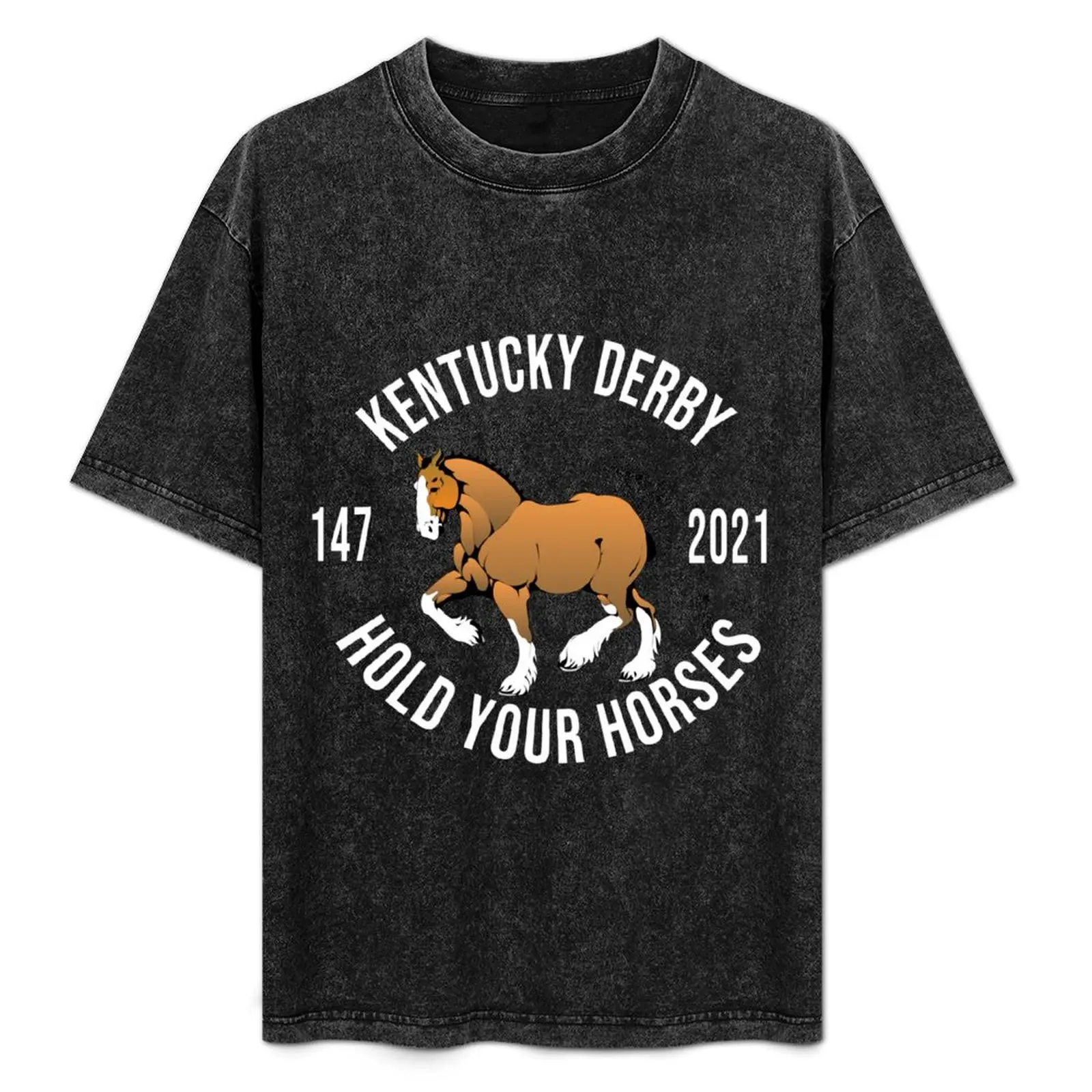 

kentucky derby day T-Shirt Durable Work Wear T-Shirt