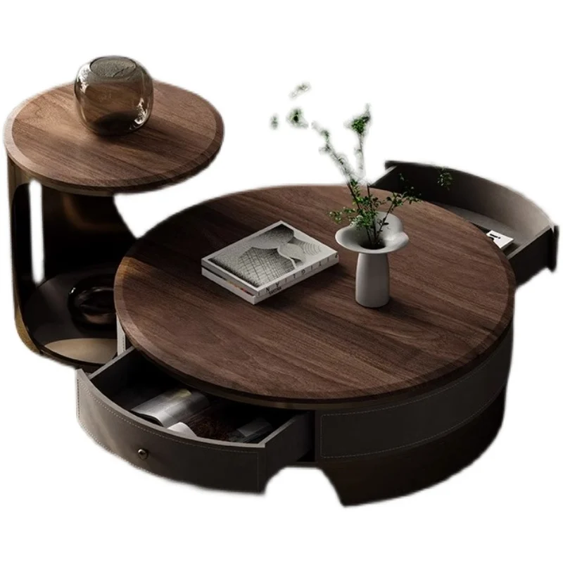 

#@Modern Marble Decor Side Coffee Table with Carbon Steel Legs for Home Hotel Living Room Bathroom Versatile Home Furniture