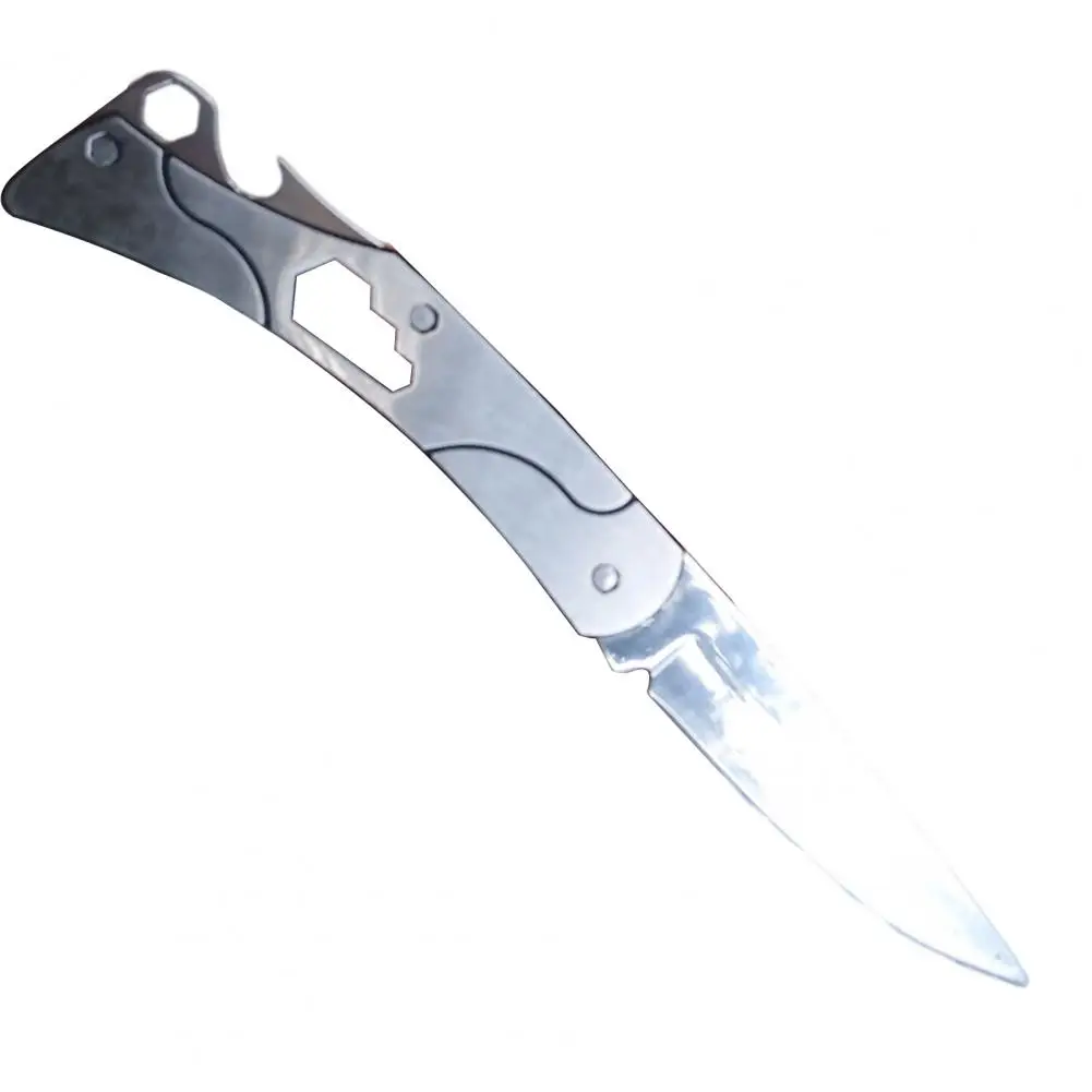 Foldable Knife  Durable Sharp Blade Anti-break  Hanging Hole Foldable Knife Camping Supply