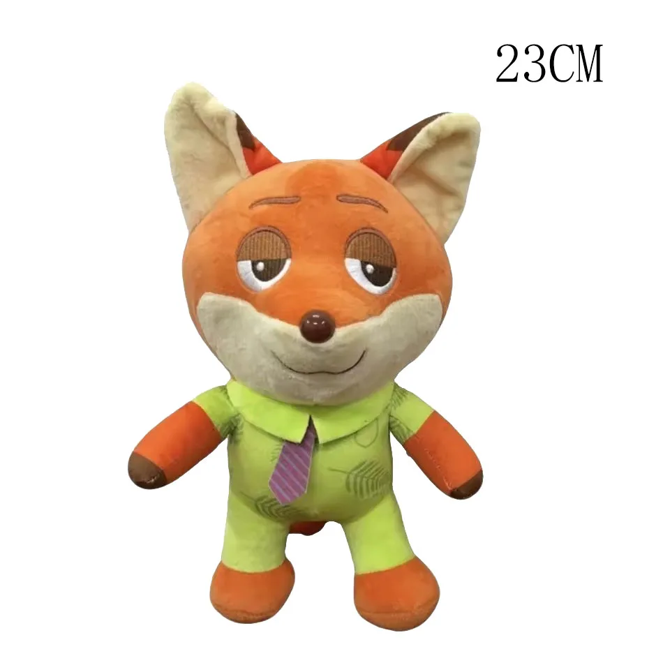 2026 HEIßER Disney Cartoon Anime Film Zootopia Plüsch Spielzeug Fox Nick Wilde Kaninchen Judy Hopps Puppe Weiche Kuscheltiere Weihnachten Geschenke