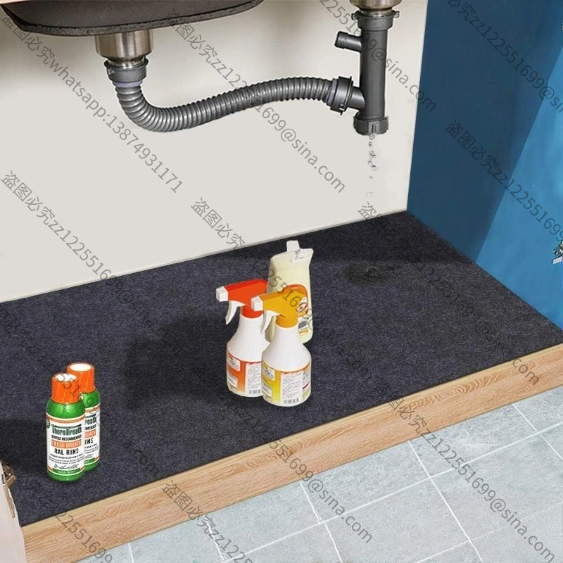 Suitable for Kitchen, Bathroom, Lower Sink Drain, Moisture-proof, Water-absorbing, Hand Washing, Countertop, Faucet,