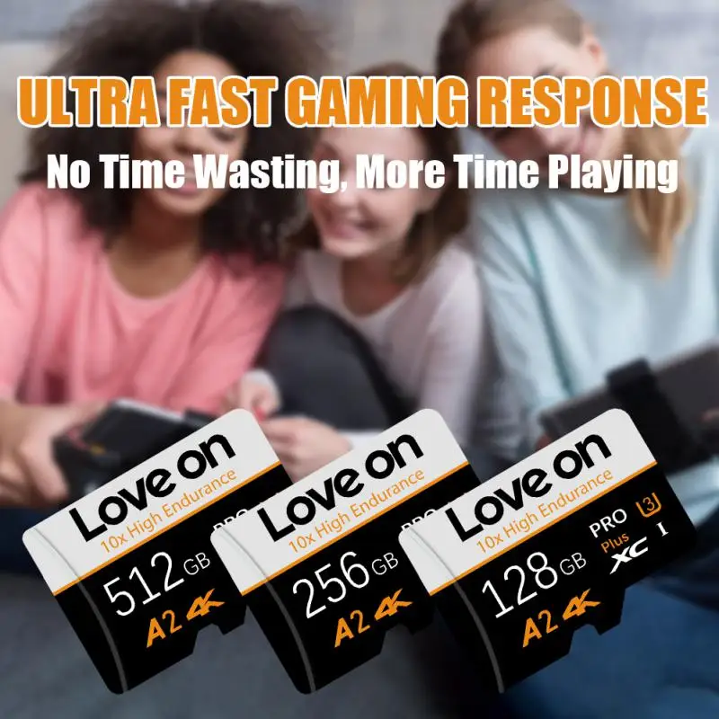 Original Micro TF SD Card 2TB High Speed 1TB TF SD Memory Card 64GB Mobile Phone Computer Camera Flash Memory Card For Lenovo