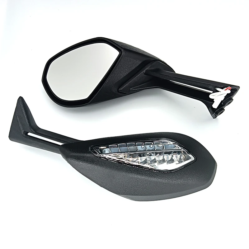 JPM قطع غيار الدراجات النارية المرايا باستخدام الحاسب الآلي سبائك الألومنيوم الأسود المقود الجانب المحرك مرآة ل Ducati 899 959S 1199 1299 مرآة الرؤية الخلفية #4