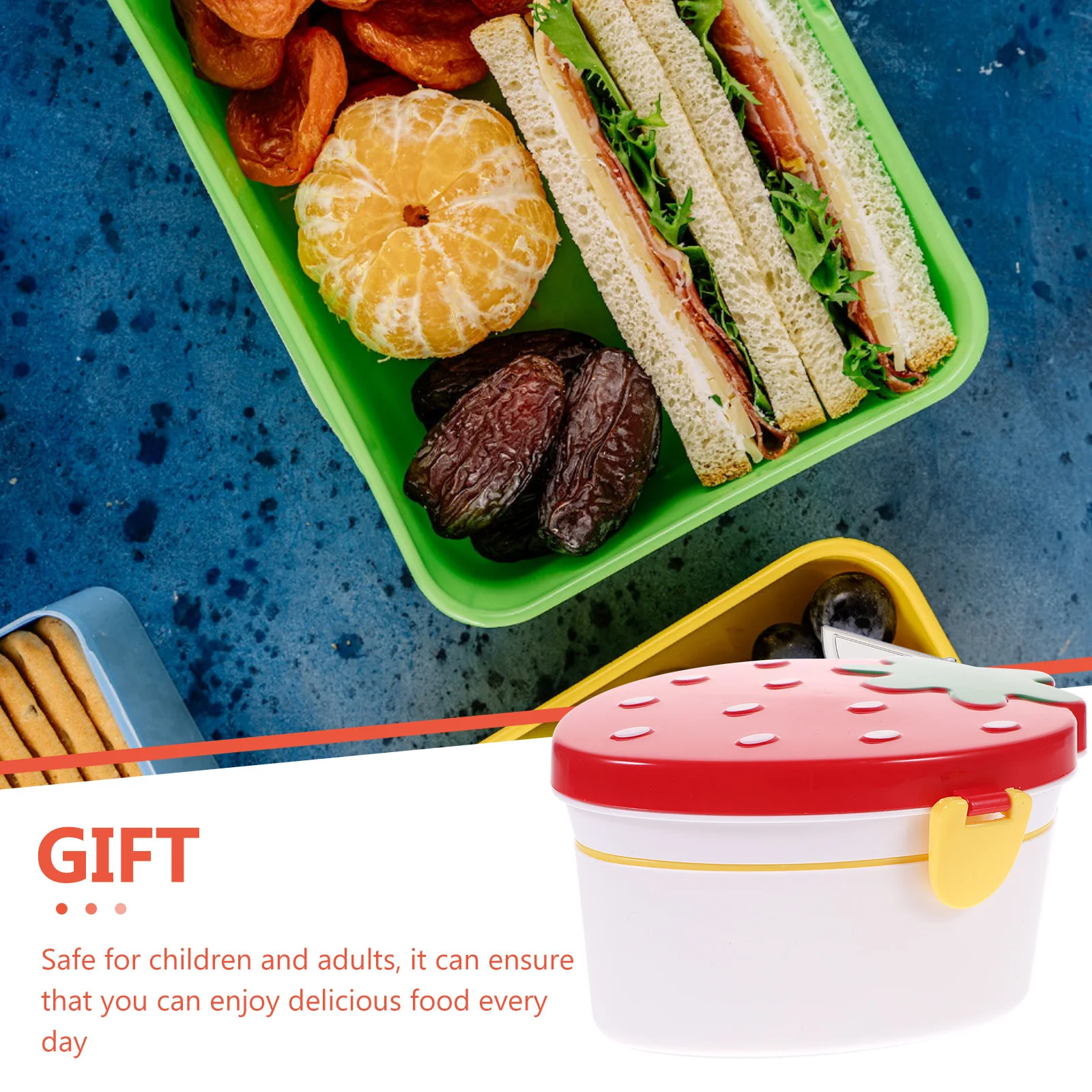

Double Layer Lunch Box Reusable Insulated Food Carrier Leakproof Bento Container Storage Eco Material Portable Design Silicone