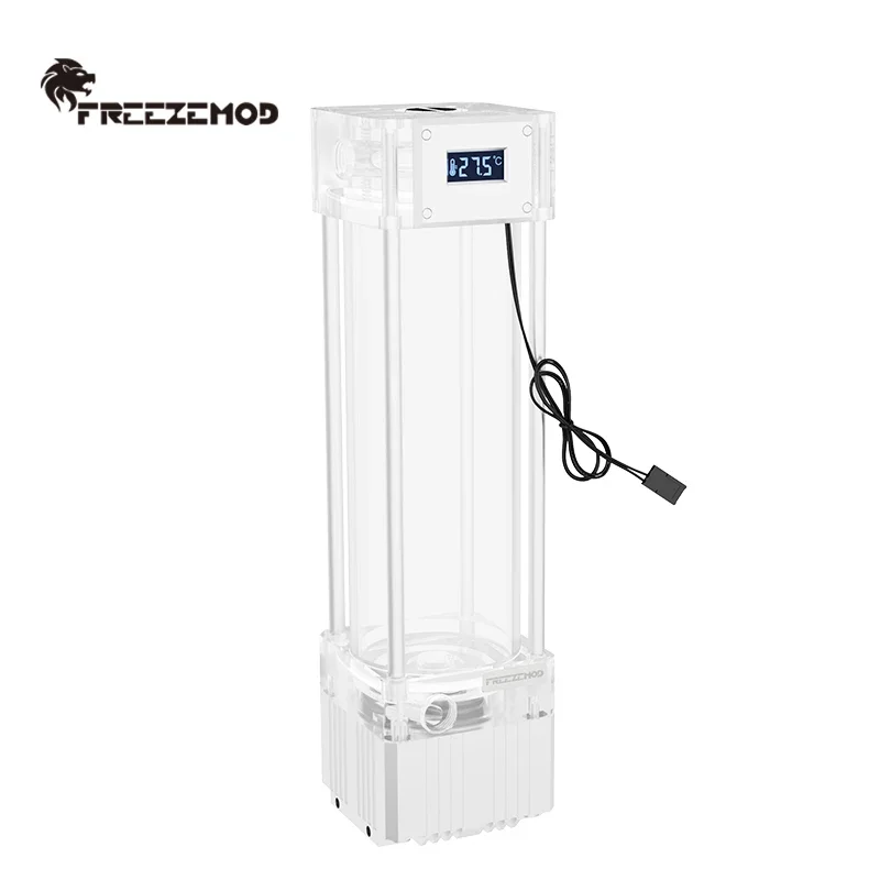 FREEZEMOD 워터 쿨러 워터 펌프 및 탱크 키트 통합 VA LCD 화면 온도 디스플레이.PUB-FS6WX