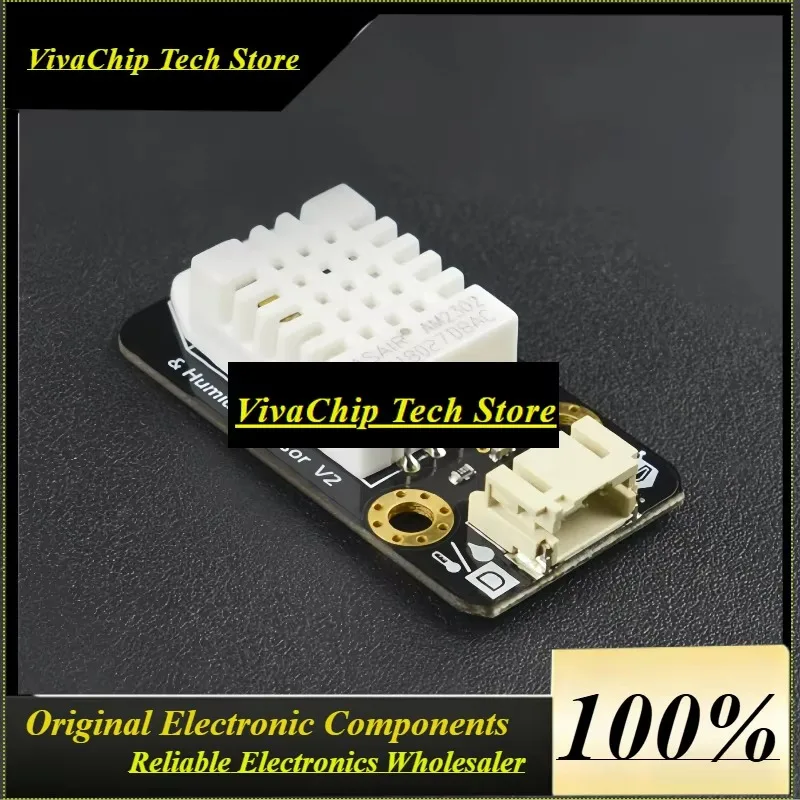 VoFSDHT22 Digital Temperature Humidity Sensor Module 0-100%RH -40-80℃ High Precision For Arduino Raspberry Pi