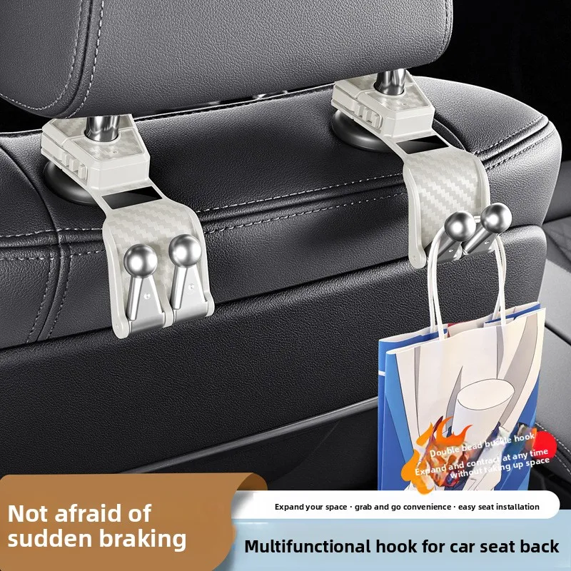 Car car storage hook Car seat back storage Recyclable hook Interior creative multi-functional suspension