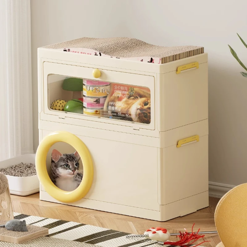 

Cat burrow dodge house sleeper pet bunk cat bed