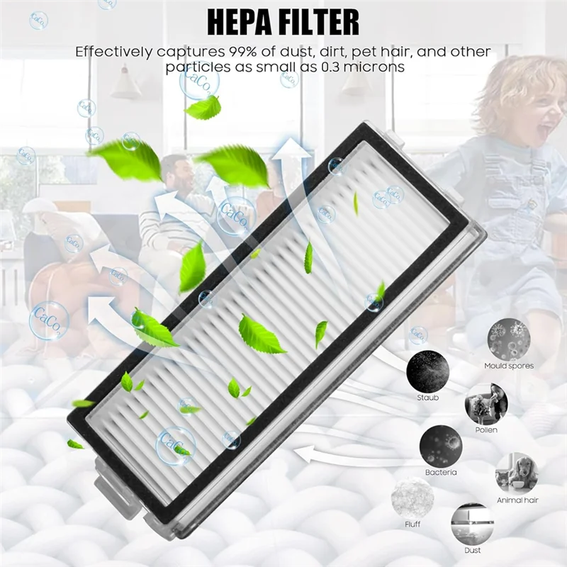 

【Rushed】Accessories For Roborock Qrevo Master/Qrevo Slim Vacuum Cleaner Main Side Brush Hepa Filter Mop Cloth Dust Bags