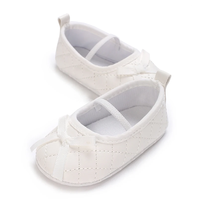Flache Schuhe für Neugeborene, Mary Jane, klassische Mode, rutschfeste Schleife, Babyschuhe, weiche Sohle, Vorschul-Walking-Schuhe – Detail 15