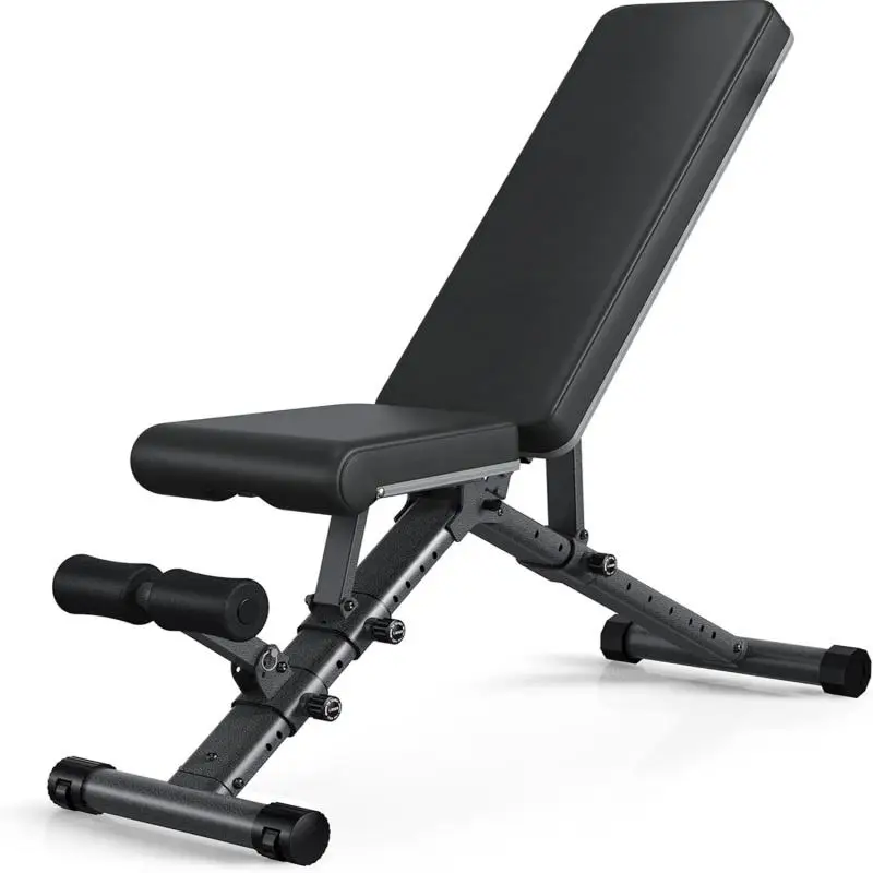 Banco con mancuernas para Fitness en casa, silla de ejercicio multifuncional, banco reclinable para pájaros, banco de empuje debajo Abdominal oblicuo