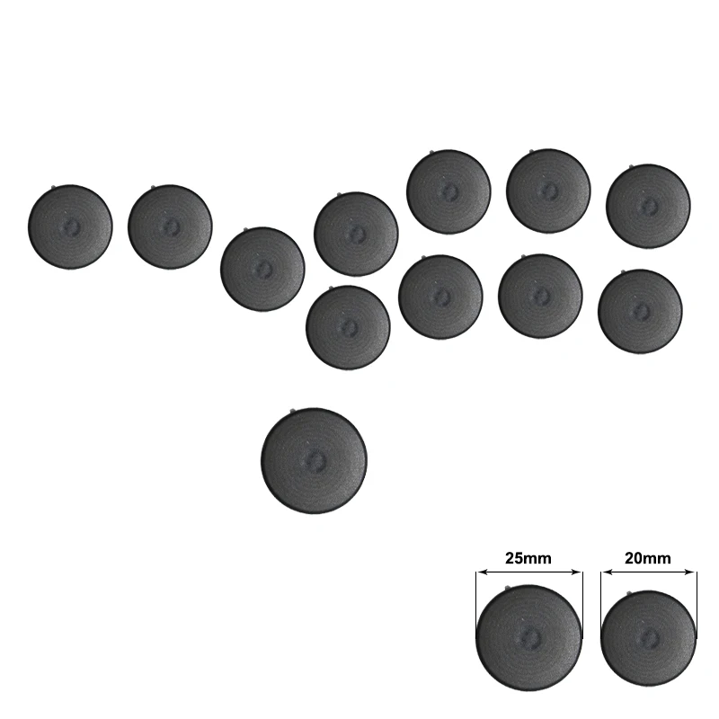 12pcs Arcade Replacement Hitbox Button Caps for Mini Hitbox Controller Mechanical Button for Cherry Kailh Switches Cap