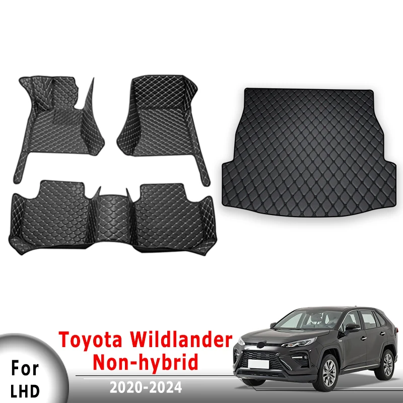 

Car Floor Mats Trunk Carpets For Toyota Wildlander Non-hybrid 2020 2021 2022 2023 2024 Covers Product Auto Interior Accessories