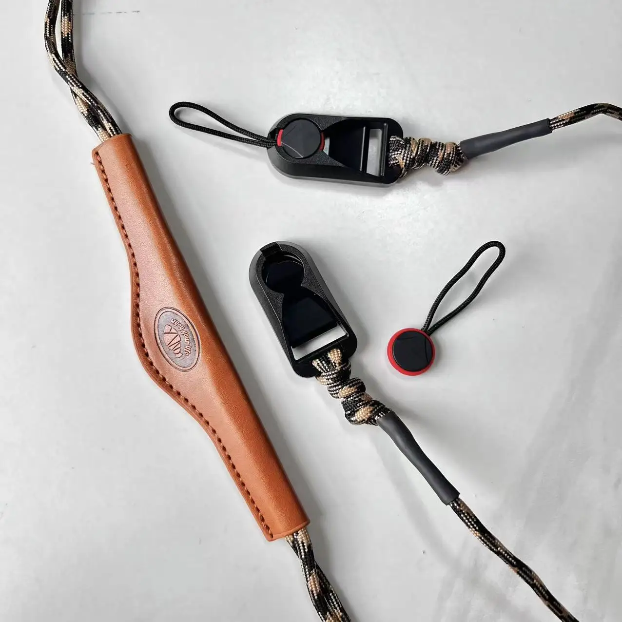 Retro quick-release micro-SLR camera strap with diagonal decompression function shoulder strap