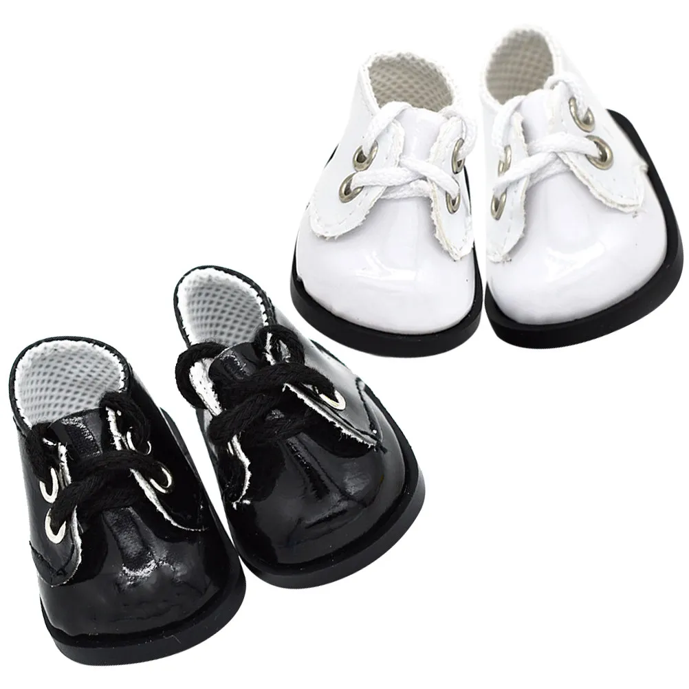 

2Pairs Miniature Shoes Material Exquisite Workmanship Creative DIY Cotton Accessory Decoration for Mini House Scene