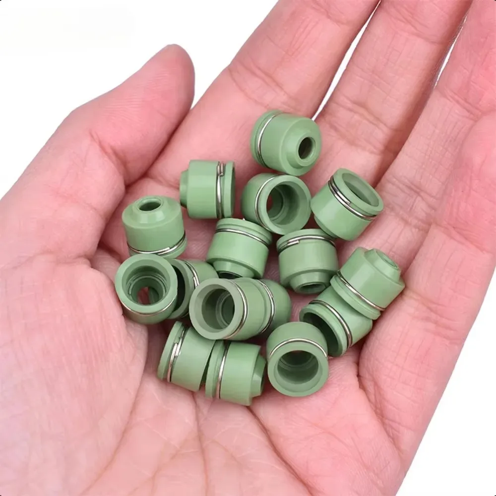 16pc 3.5mm 4mm 4.5mm 5mm 6mm Motorcycle Engine Intake Exhaust Valve Stem Oil Seal for Honda for Kawasiki for Suzuki for Yamaha