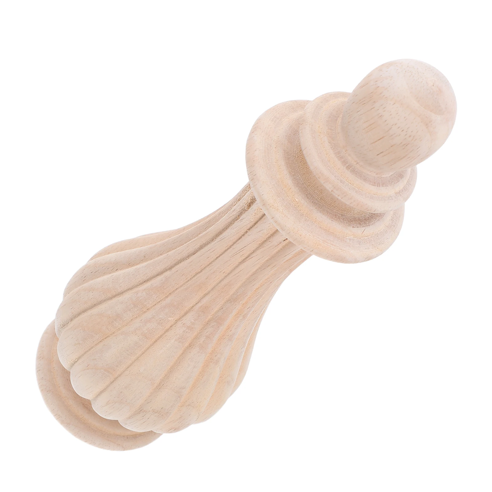 

Wood Finials Unfinished Handcarved Decorative Toppers For Staircase Balusters Bed Posts Curtain Rods Diy Crafts Wooden