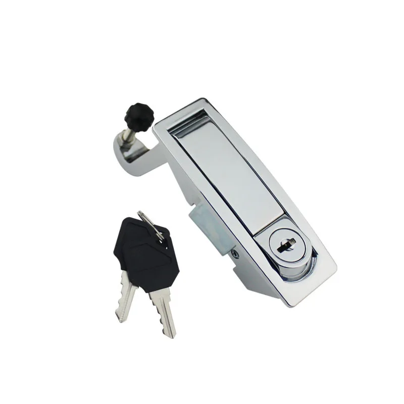 Zinc alloy adjustable chassis cabinet lock SK1-059 toolbox cabinet flat single point lock panel lock