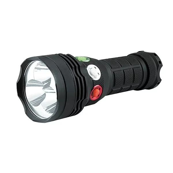 UniqueFire RGW-001 Tricolor White Green Red Light Camping Rechargeable Waterproof Led Emergency Escape Three Colors Flashlight