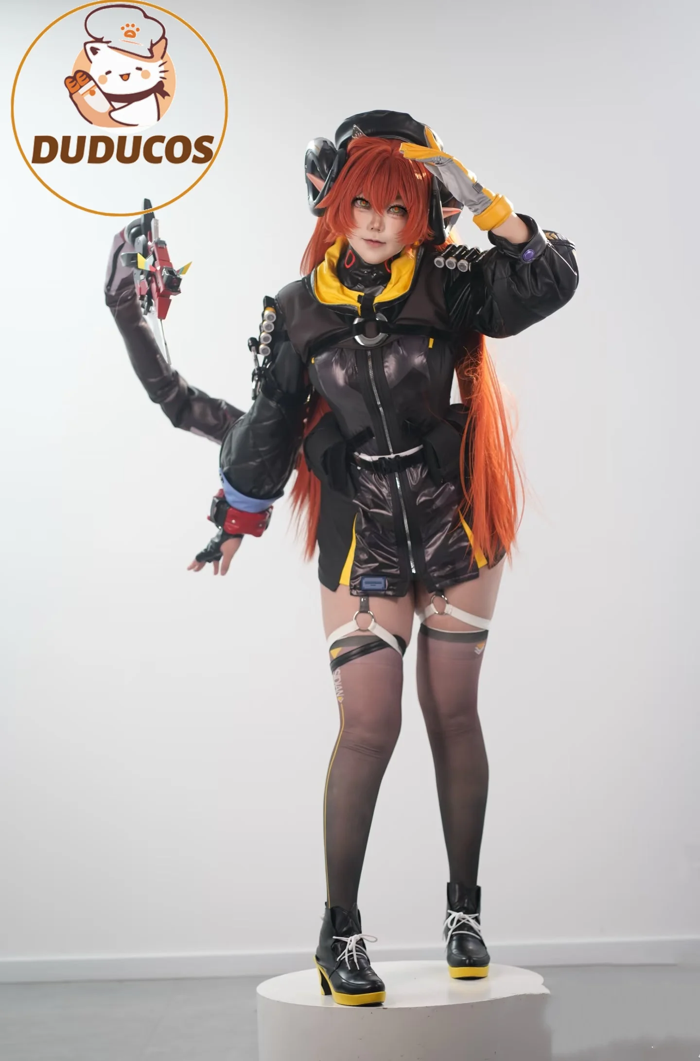 

IN STOCK Orphie Cosplay Costume Game Zenless Zone Zero【S-XL】DUDU-SSR Women Costume ZZZ Orphie Cosplay Suit Tail Plus Size