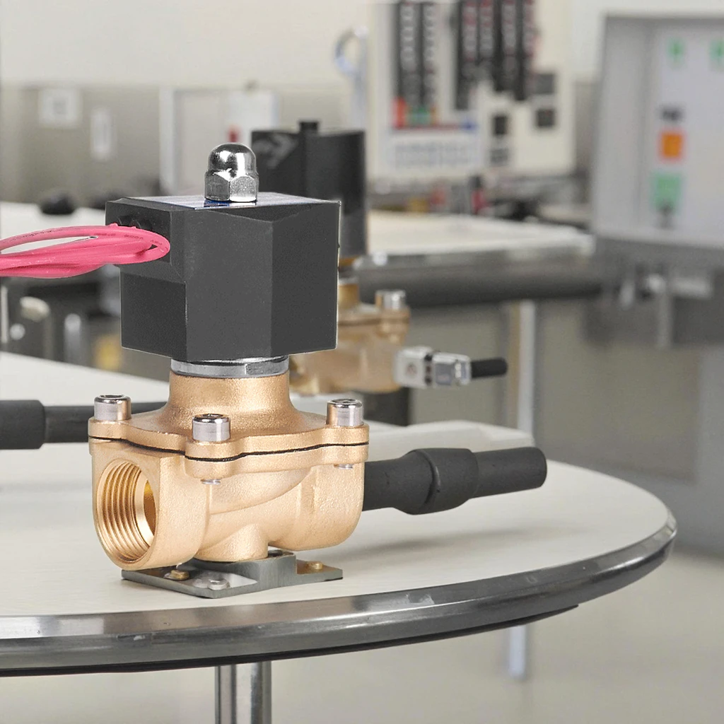 Smart Brass Solenoid Water Valve with Diaphragm Structure Wifi Remote Control on Mobile Phone Smart Valves Product