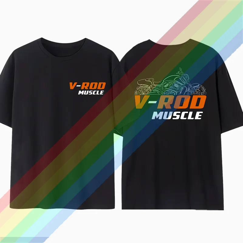 

2025 Man T Shirt Casual Harleys VRSCF V-Rod Muscle 2009-2017 T-shirt Motorcycle Davidsons Graphic Summer Short Sleeves