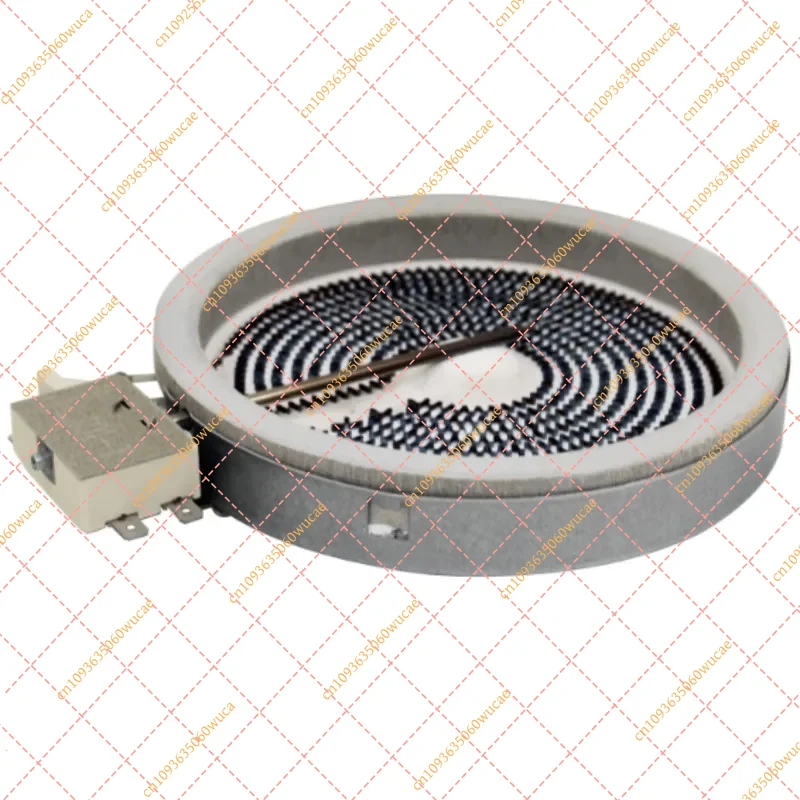 1PC 220V 1200W Electric Ceramic Stove Heating Plate, Radiant Surface Element with Rod Replacement
