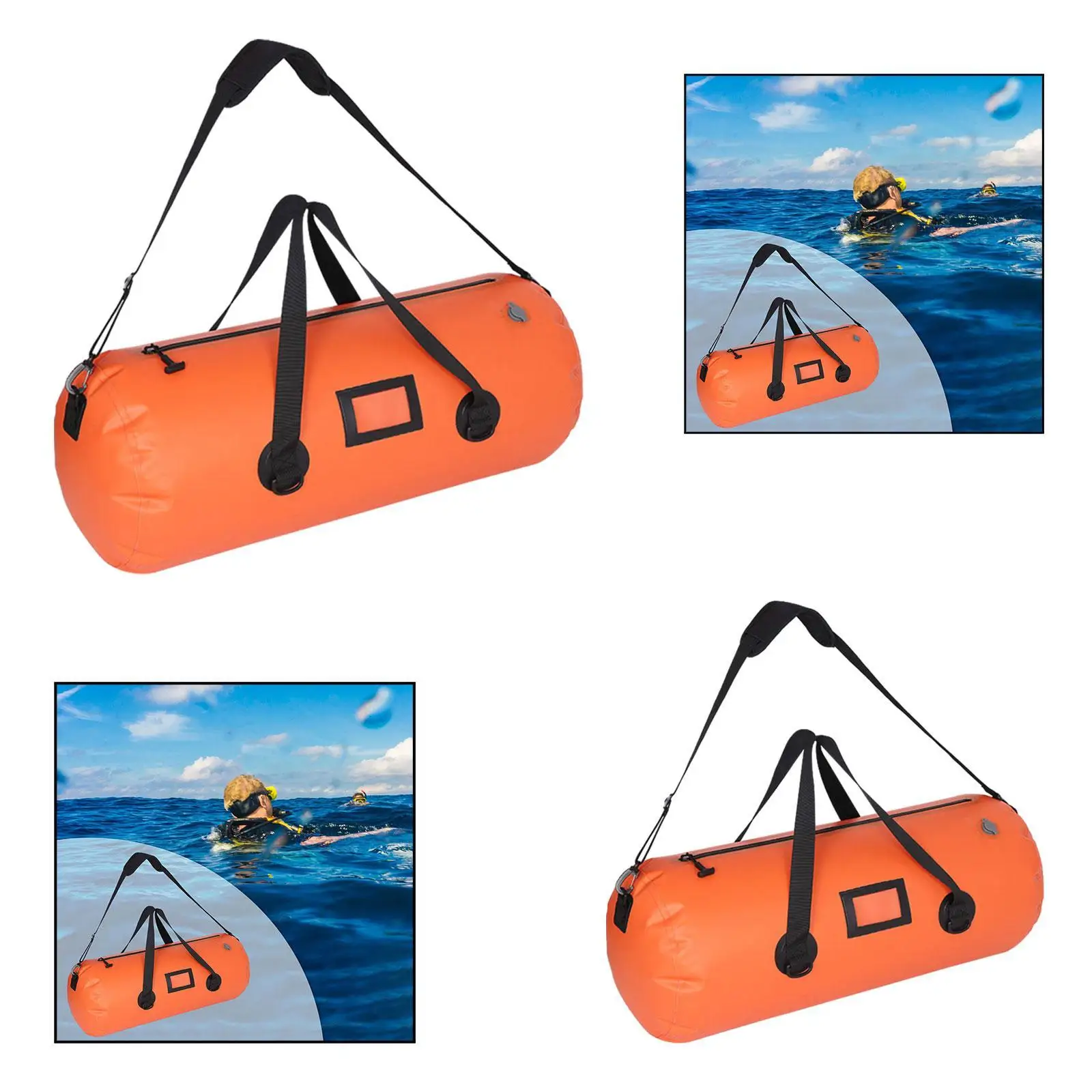 

Duffle Bag Multipurpose Zip Large Capacity for Adults Sports Tote Bag Handbag for Swimming Rafting Camping Fitness Motorcycle