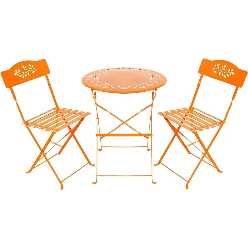 Corporation MSY100A-OR Bistro Set, Table:  Orange