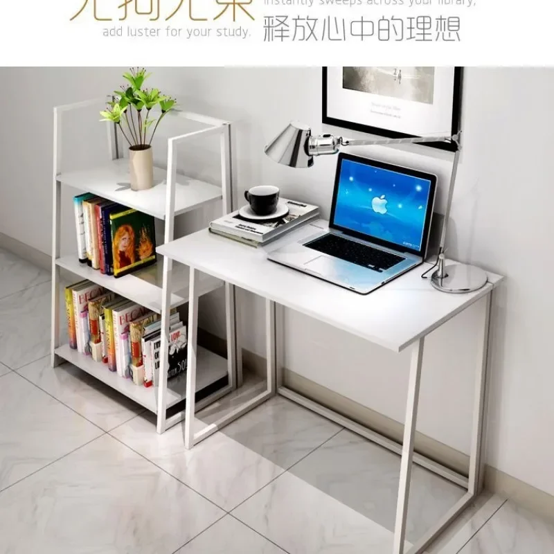 

Folding bussiness table display desk home Simple dinning table student writing laptop computer office furniture gaming desk