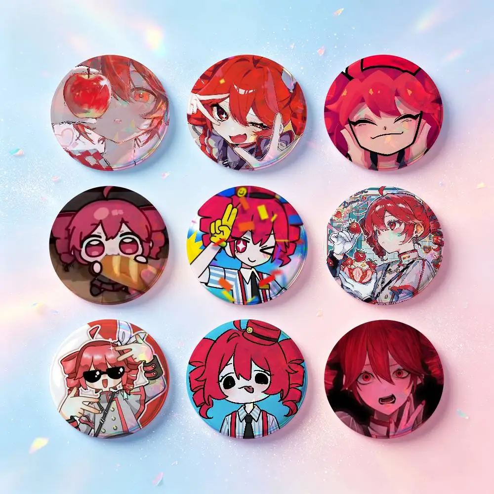 k-kasane t-teto Badges 25 32 44 58 75 mm Round Customizable Wholesale Fan goods Self-made fan freebies