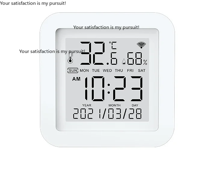 WiFi Wireless Temperature Humidity Sensor Smart Home Remote Detector Electronic Thermometer Inductor