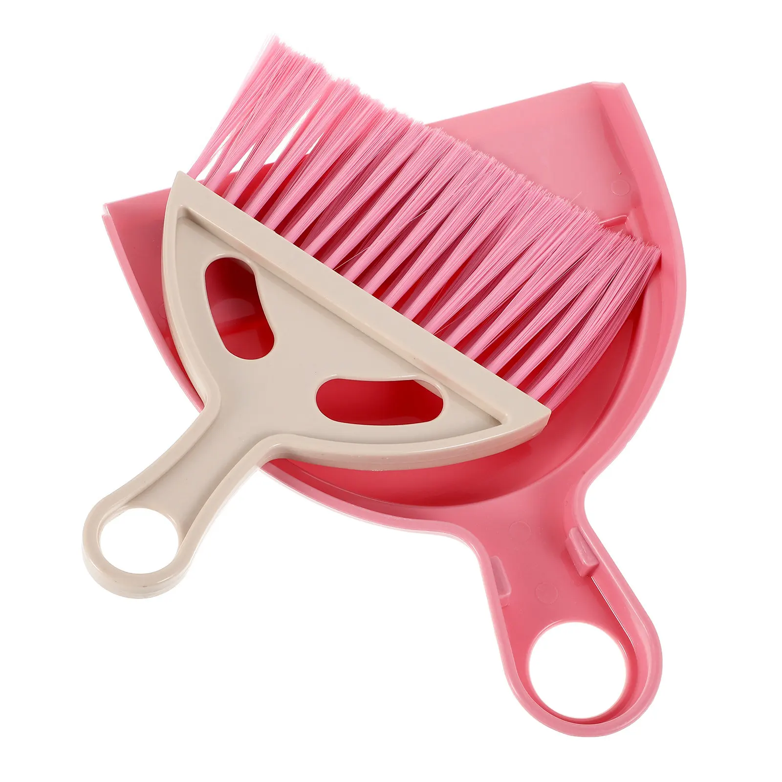 1Set Portable Brush And Dustpan Set For For Home Christmas Stocking Stuffers Mini Broom Integrated Desktop Keyboard