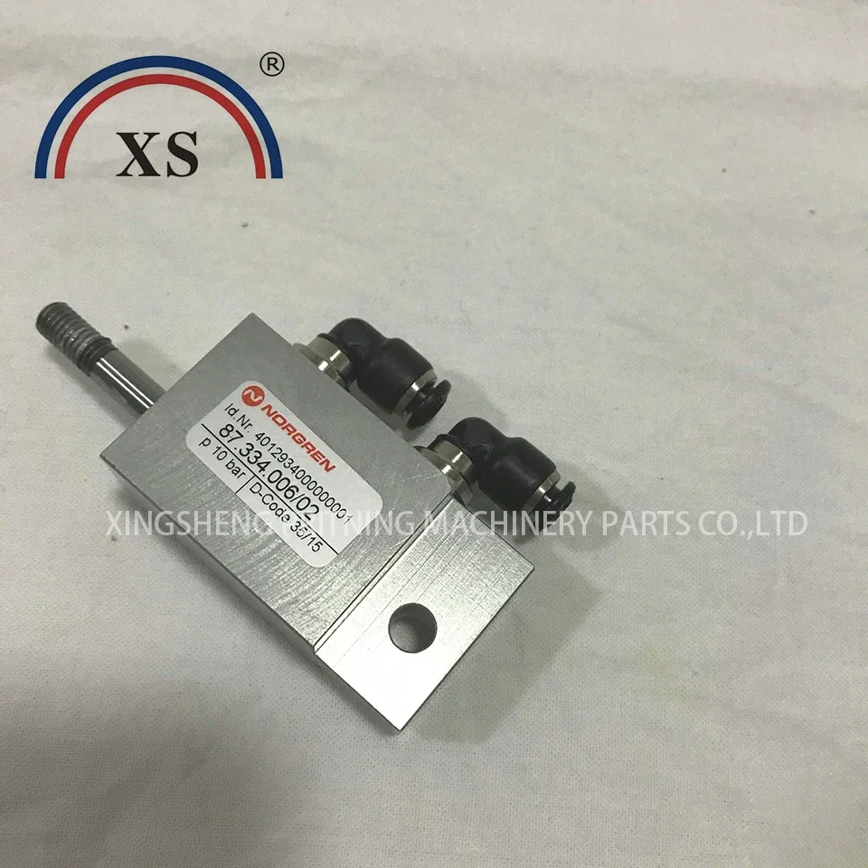 

87.334.006/02 PNEUMATIC CYLINDER D16 H10 DW 3 HIGH QUALITY PRINTING MACHINE PARTS XL105 CX102 CD102 SM102